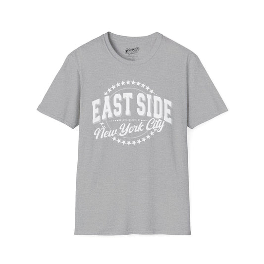 East Side, New York City Graphic Tee with Circle of Stars
