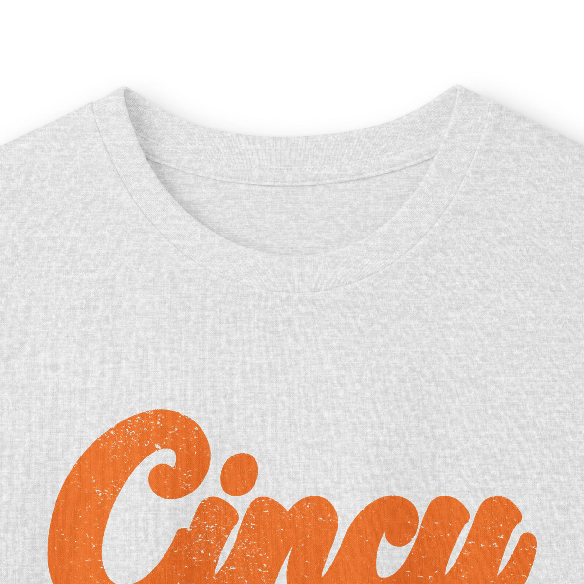 Cincy Script Long Sleeve Tee — Retro Cincinnati City Pride Shirt