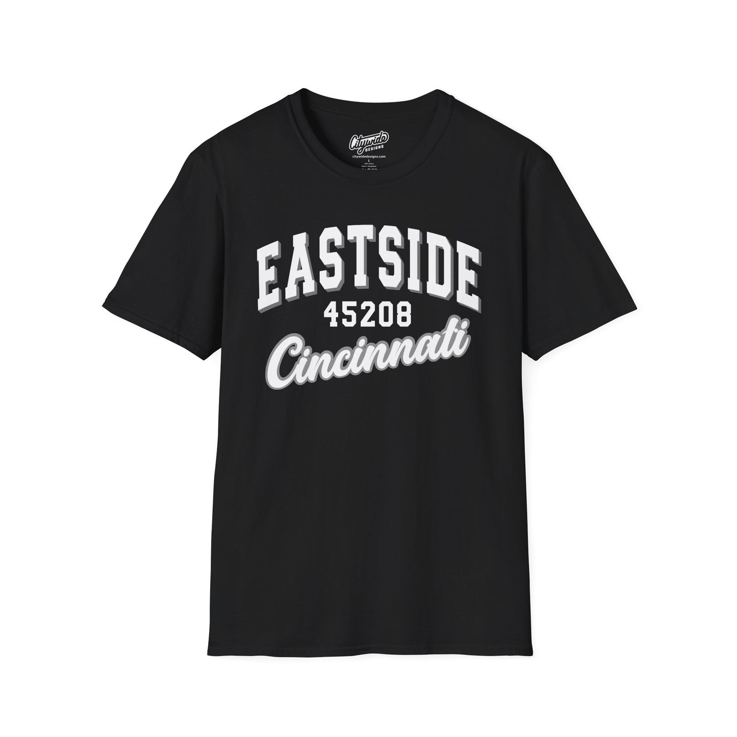 Cincinnati Eastside 45208 T-Shirt – Hyde Park Zip Code Tee
