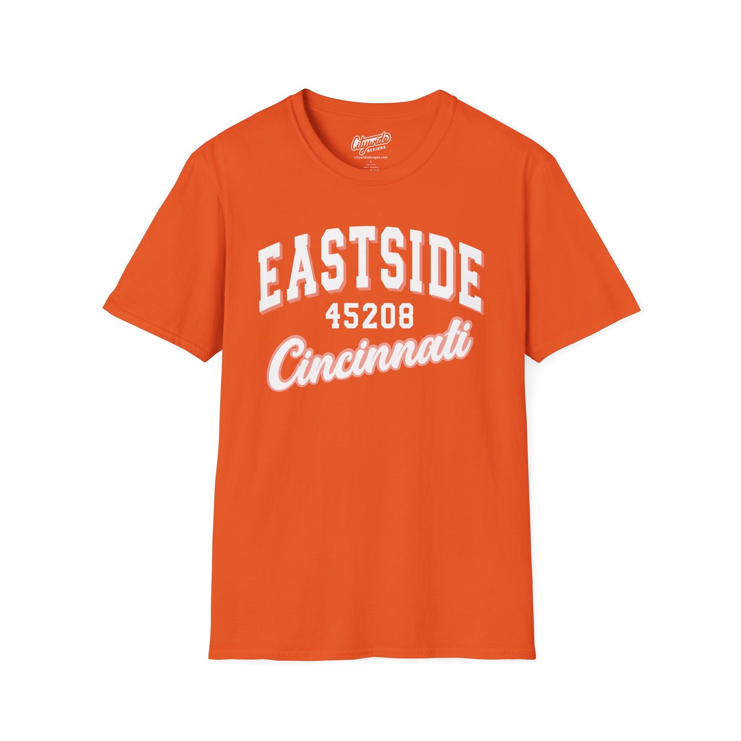 Cincinnati Eastside 45208 T-Shirt – Hyde Park Zip Code Tee