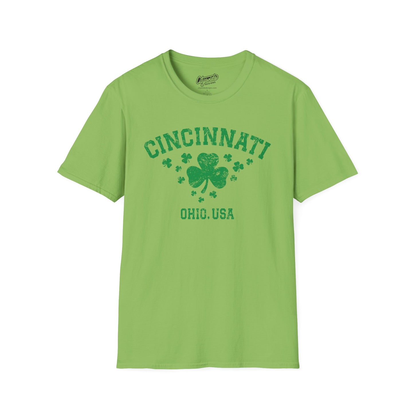 Cincinnati Breezy Shamrocks T-Shirt, A St. Patricks Day Must!