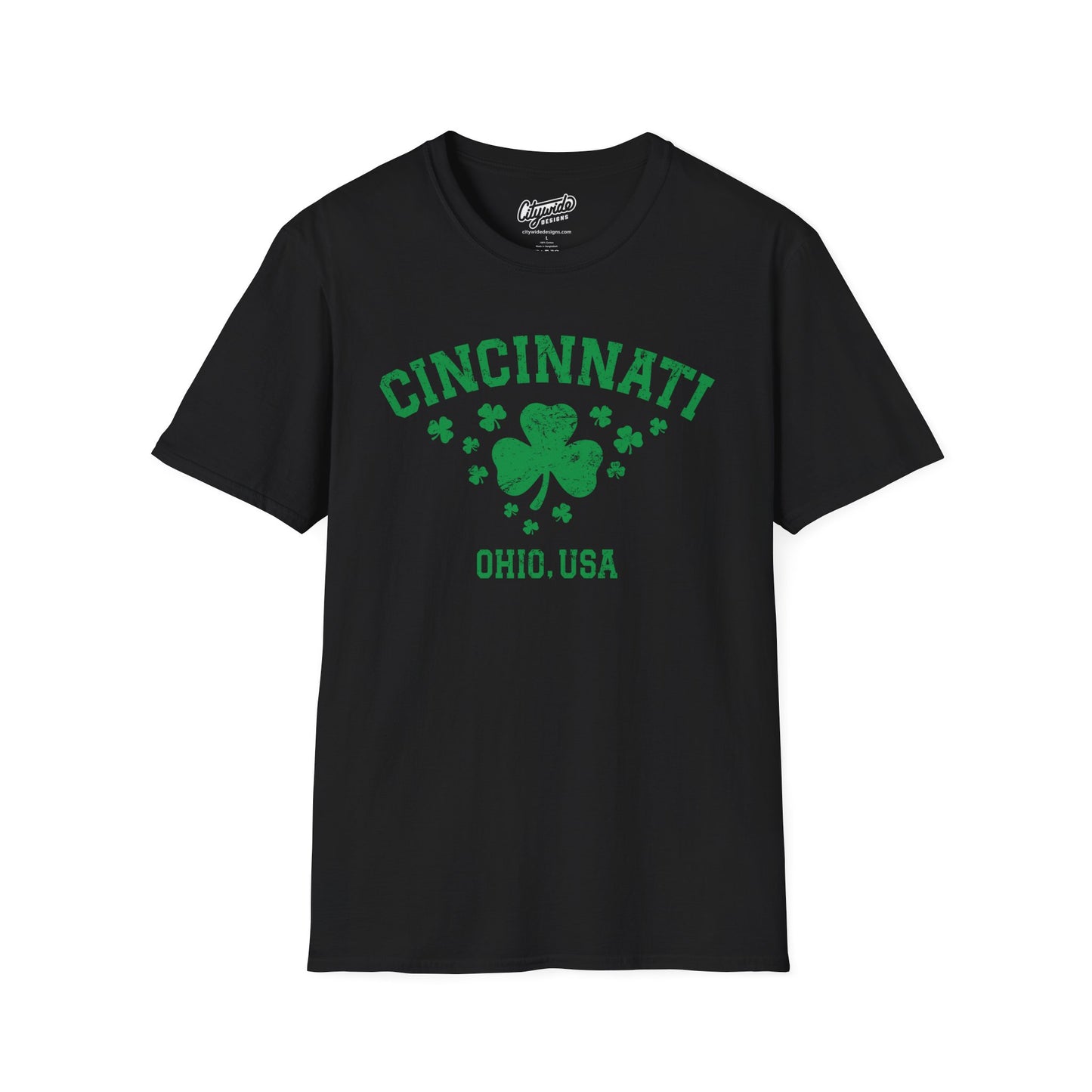 Cincinnati Breezy Shamrocks T-Shirt, A St. Patricks Day Must!