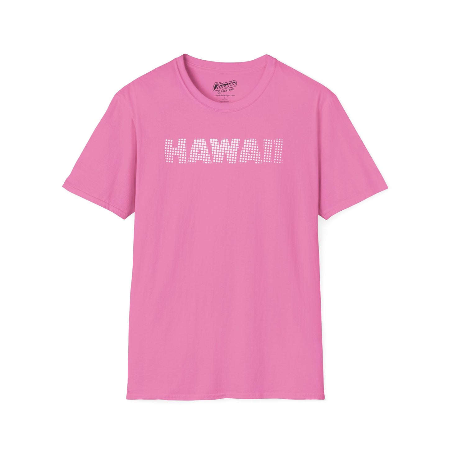 Hawaii Halftone Dots, Pop Art Graphic T-Shirt Design