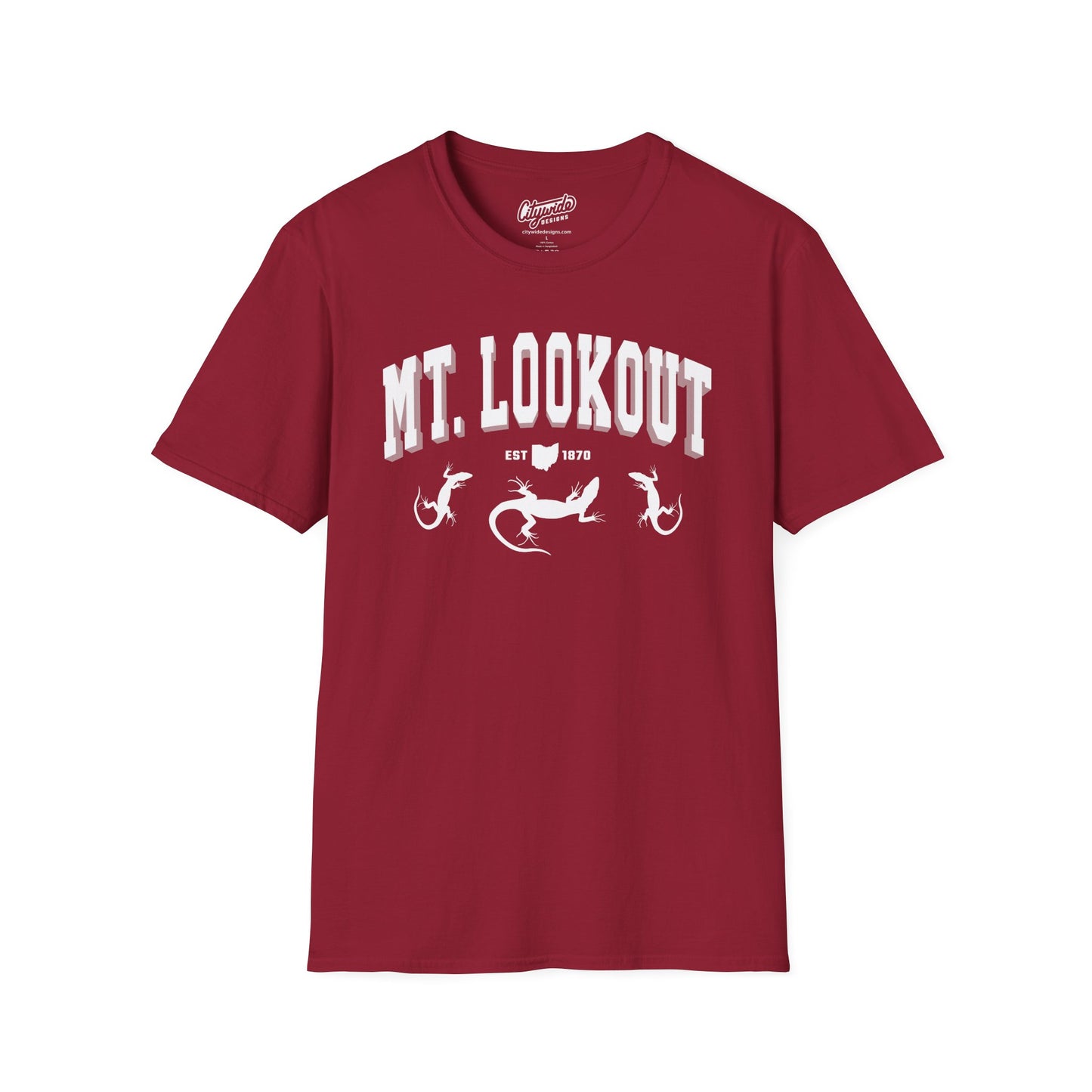 Mt. Lookout Cincinnati T-Shirt – Neighborhood Lizards Design