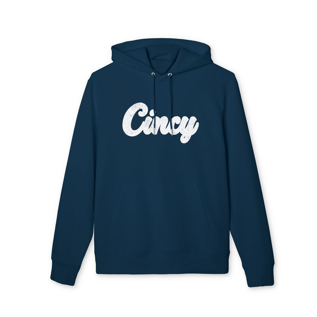 Cincy Script Hoodie — Minimal Pullover Sweatshirt