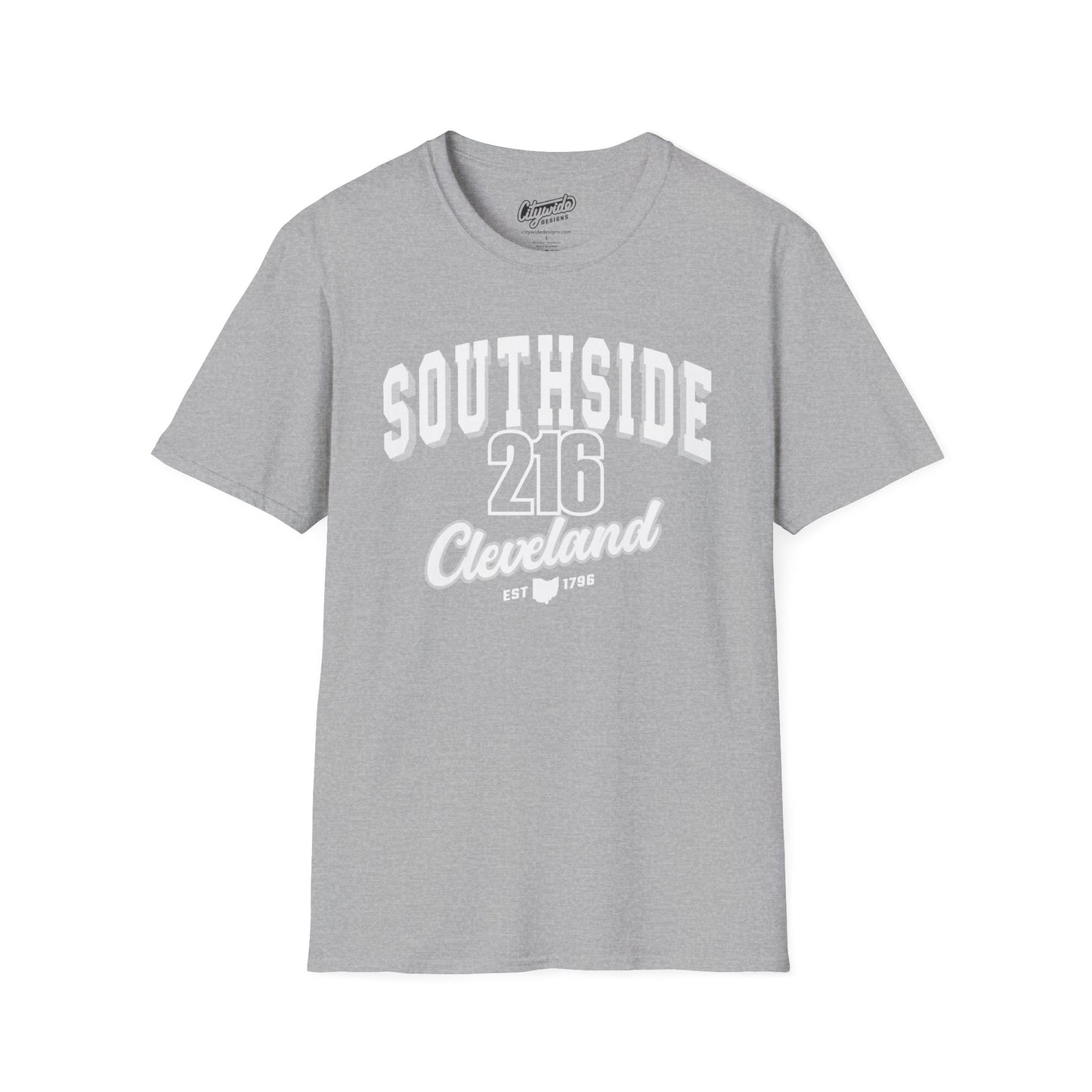 216 Area Code T-Shirt – Cleveland Southside Style Tee