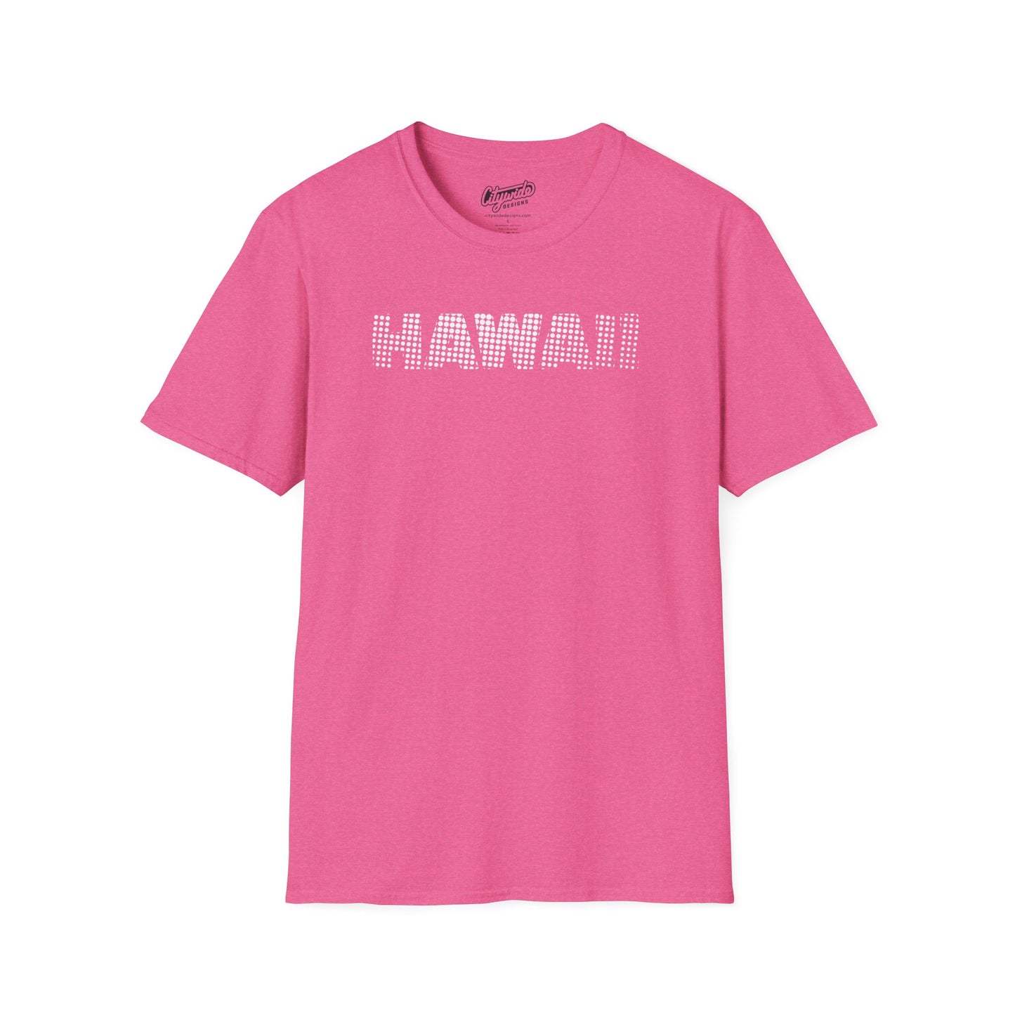 Hawaii Halftone Dots, Pop Art Graphic T-Shirt Design