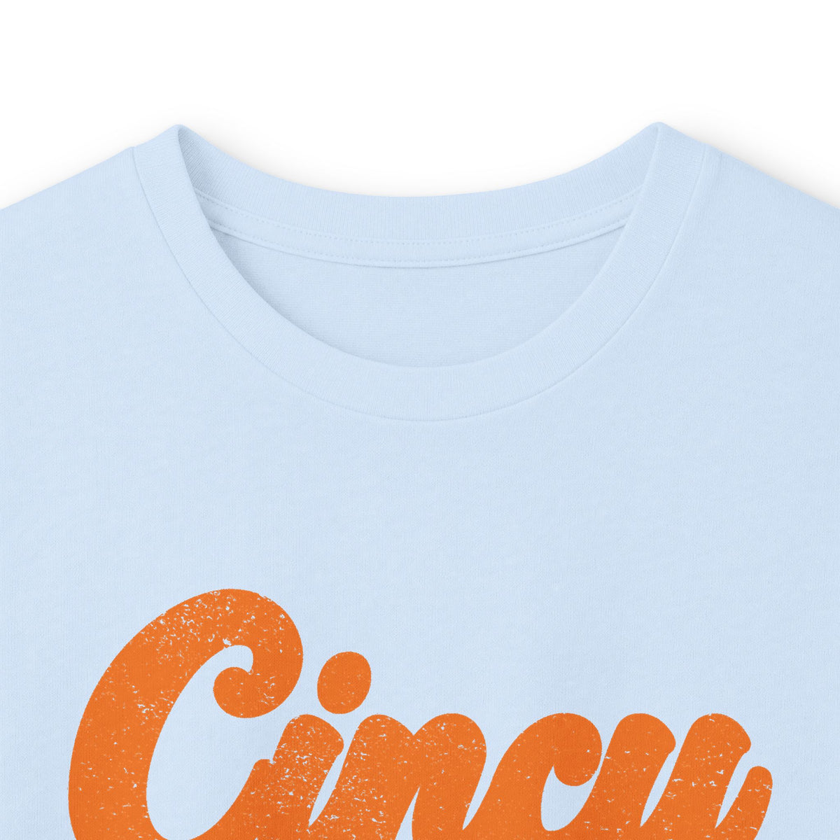 Cincy Script Long Sleeve Tee — Retro Cincinnati City Pride Shirt