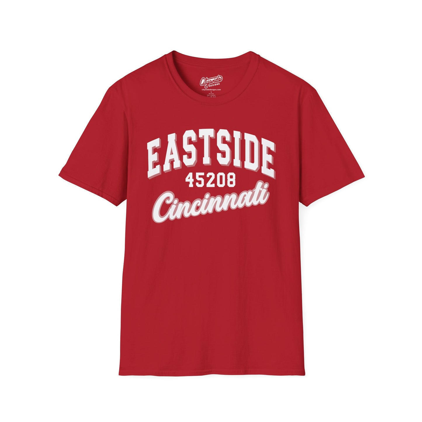 Cincinnati Eastside 45208 T-Shirt – Hyde Park Zip Code Tee