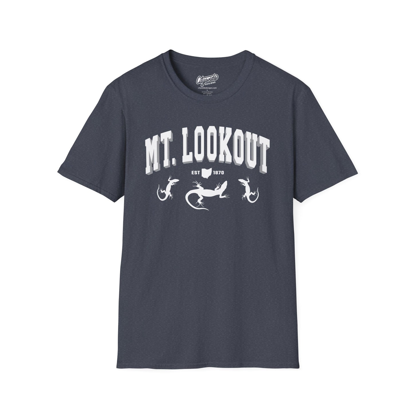 Mt. Lookout Cincinnati T-Shirt – Neighborhood Lizards Design