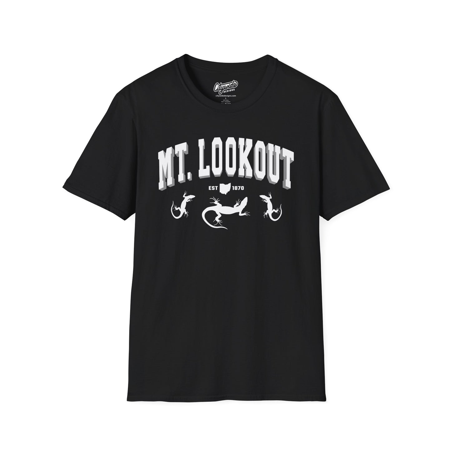 Mt. Lookout Cincinnati T-Shirt – Neighborhood Lizards Design