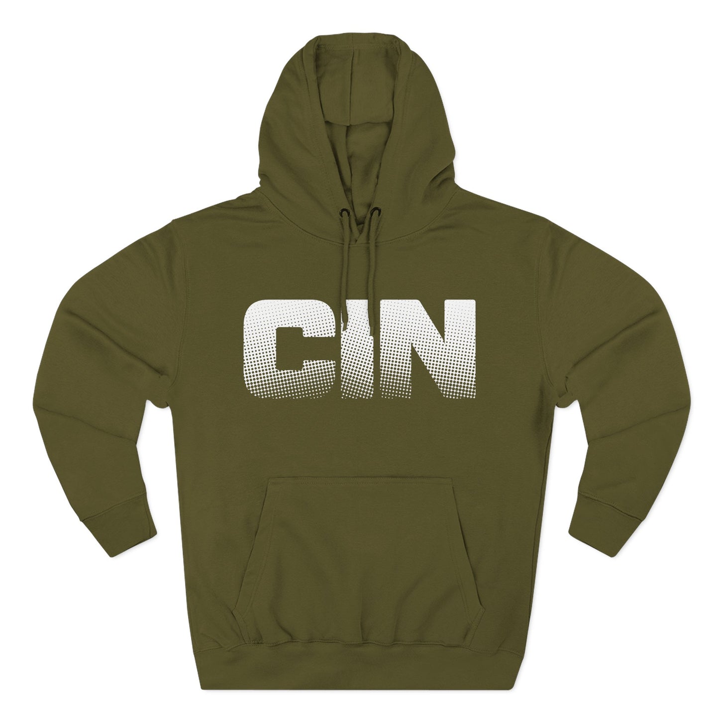 CIN Fade Hoodie — Minimalist Graphic Pullover