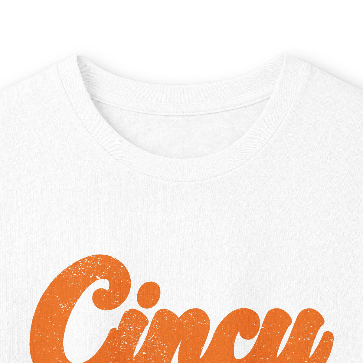 Cincy Script Long Sleeve Tee — Retro Cincinnati City Pride Shirt
