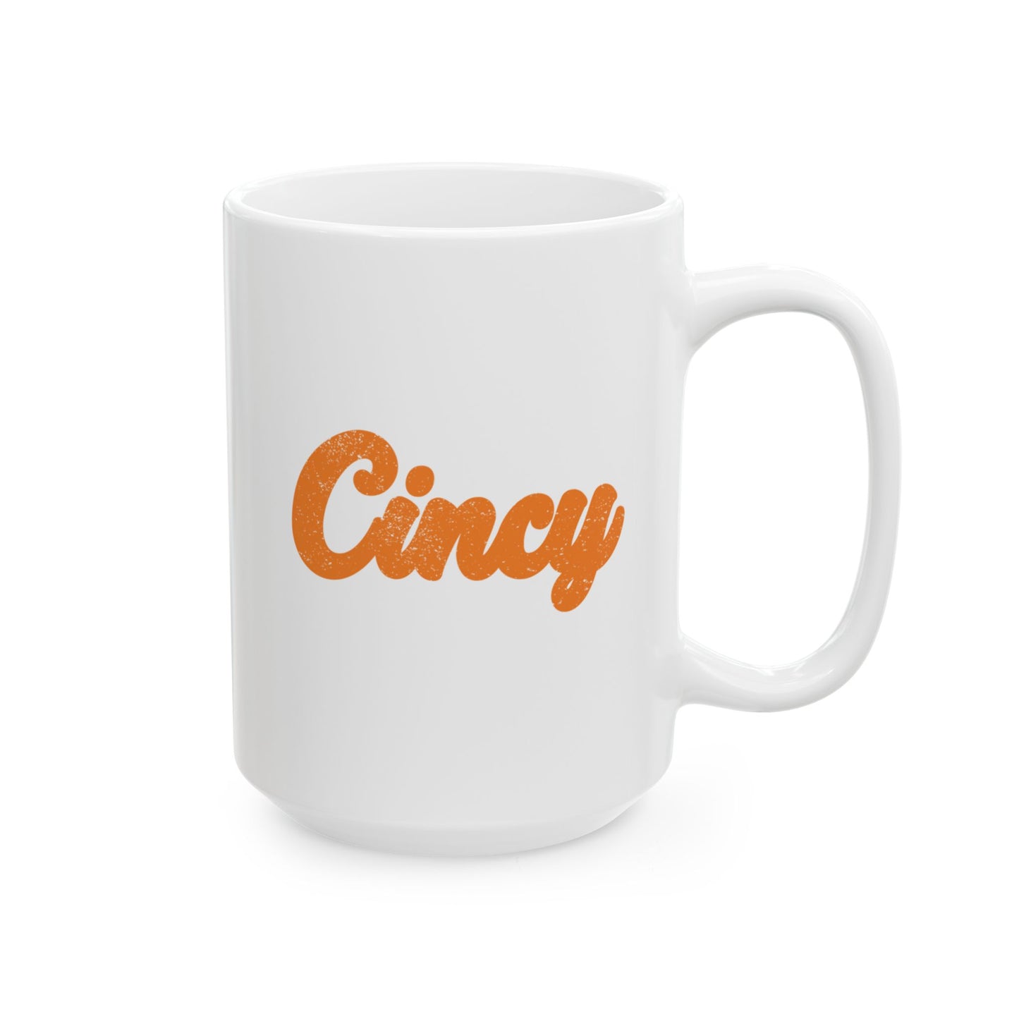 Cincy Grunge Style Ceramic Mug – Retro Coffee Cup (11oz, 15oz)