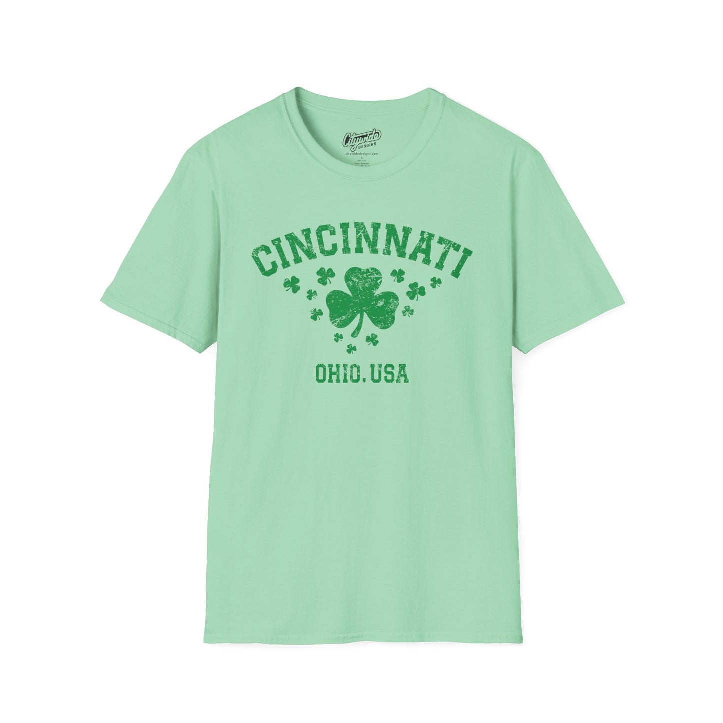 Cincinnati Breezy Shamrocks T-Shirt, A St. Patricks Day Must!