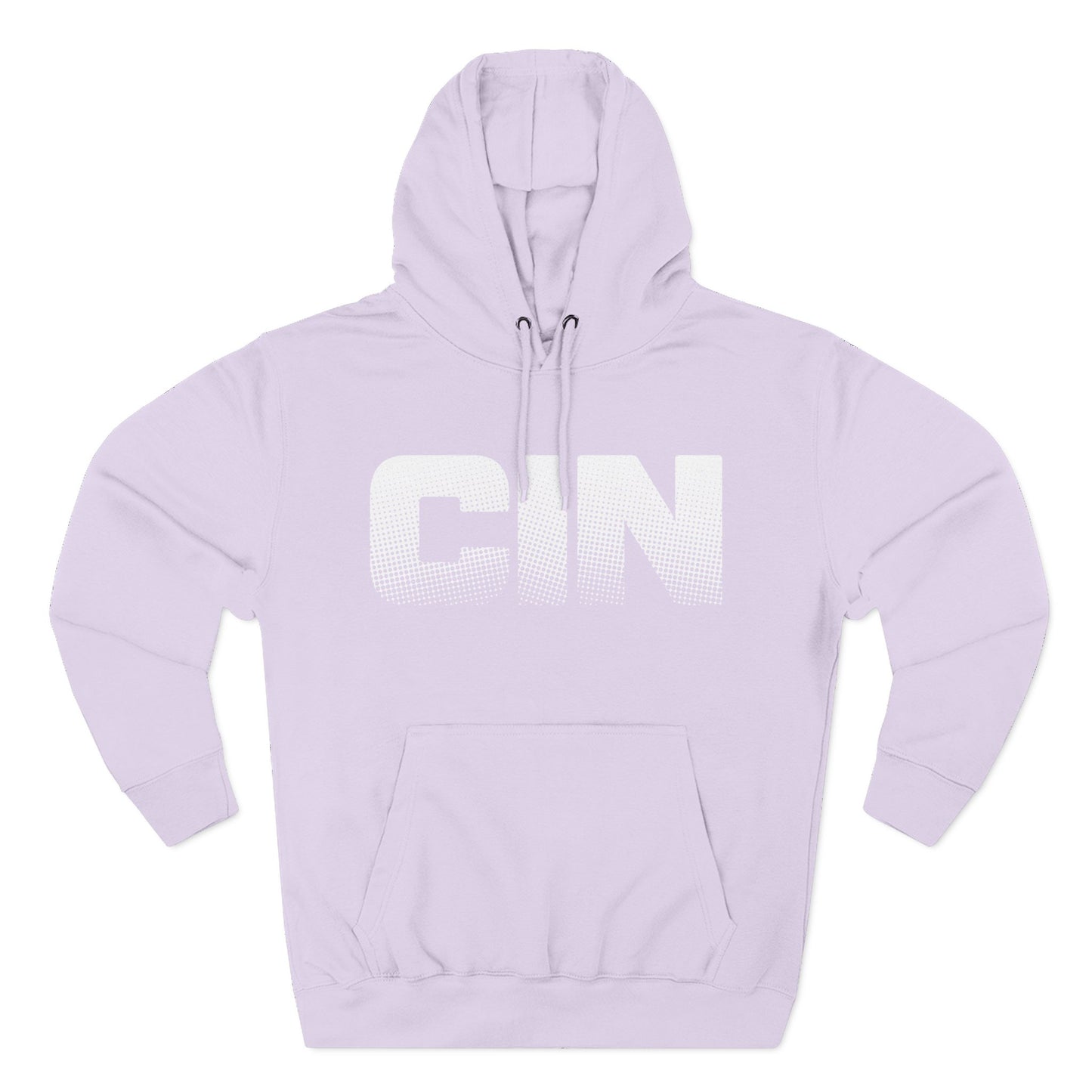 CIN Fade Hoodie — Minimalist Graphic Pullover