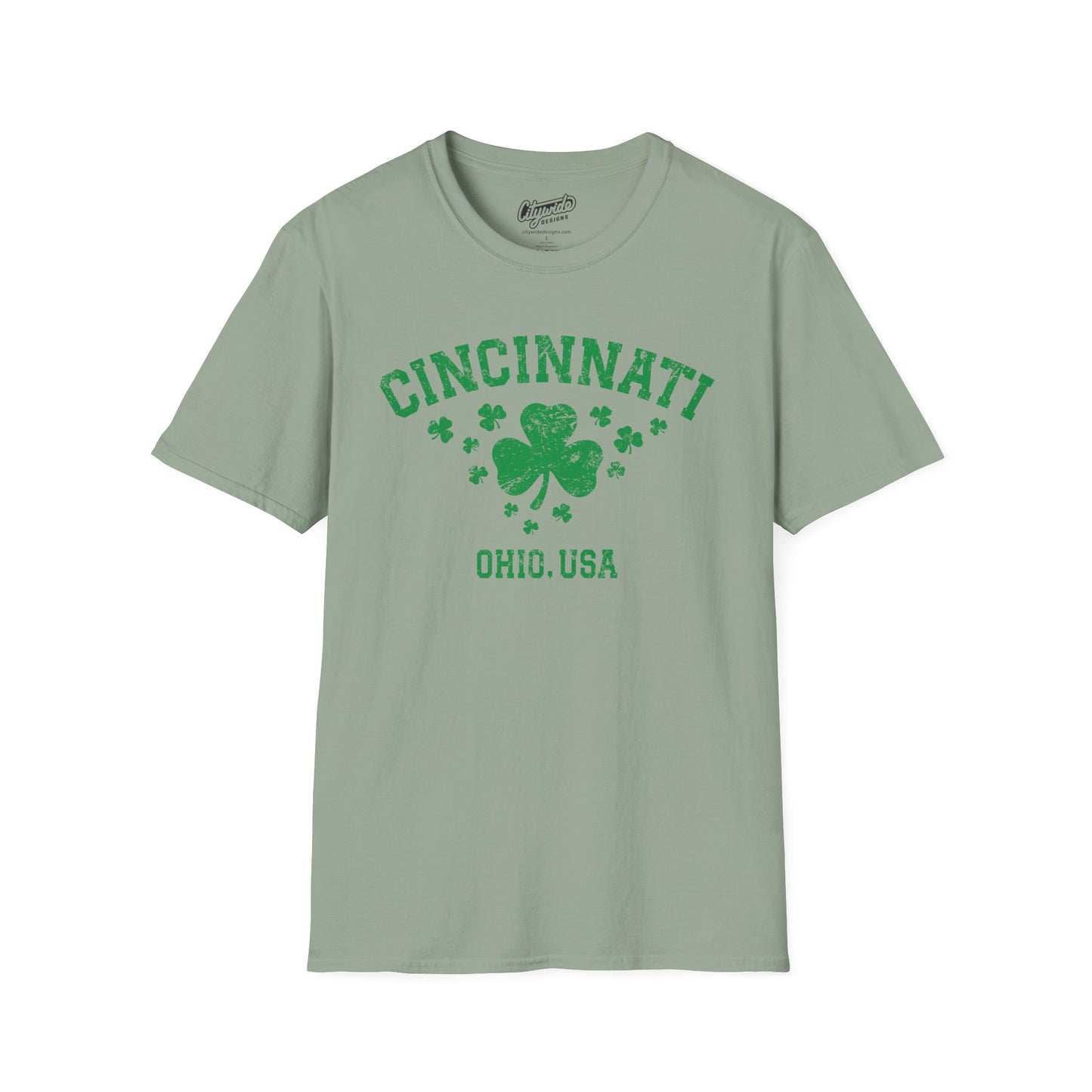Cincinnati Breezy Shamrocks T-Shirt, A St. Patricks Day Must!