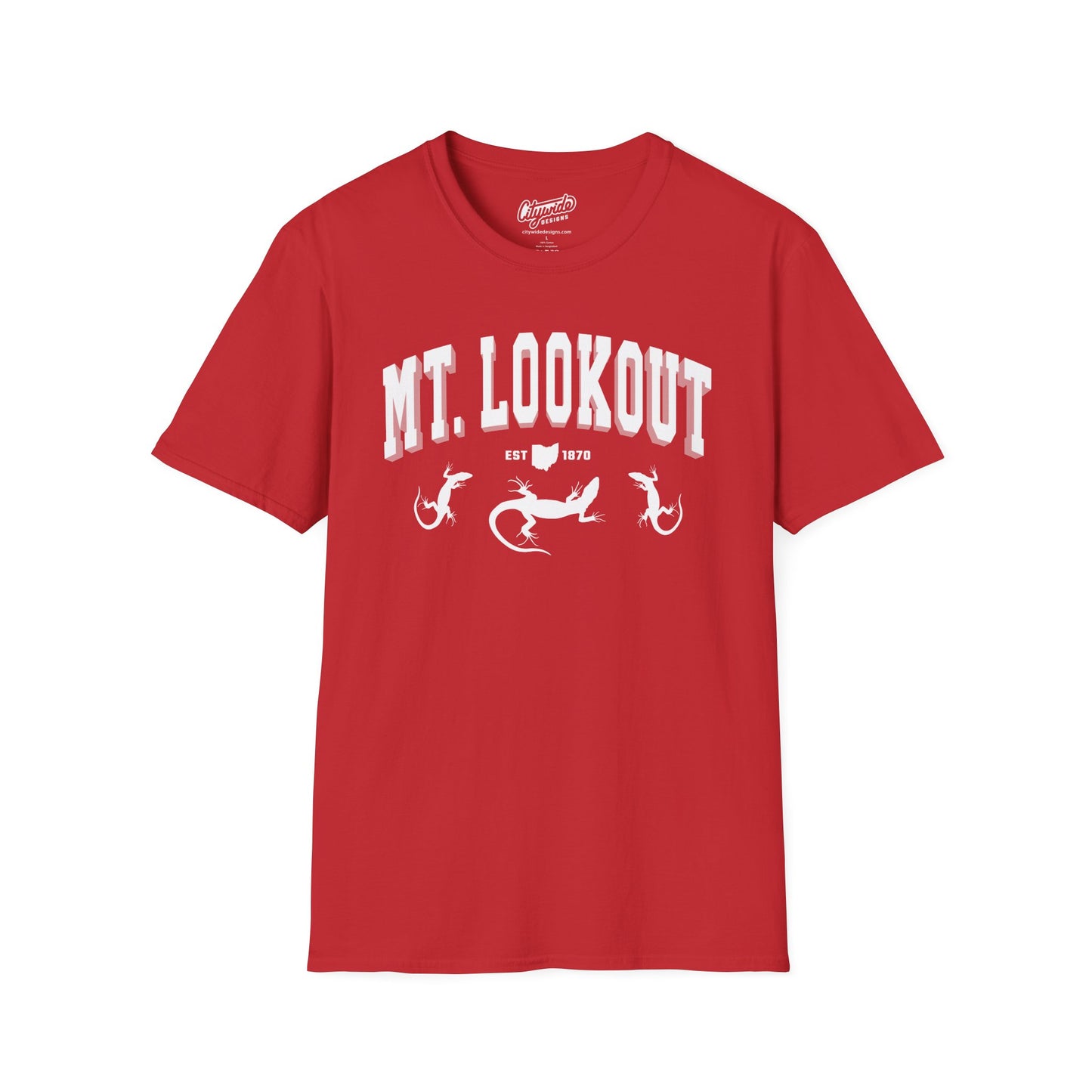 Mt. Lookout Cincinnati T-Shirt – Neighborhood Lizards Design