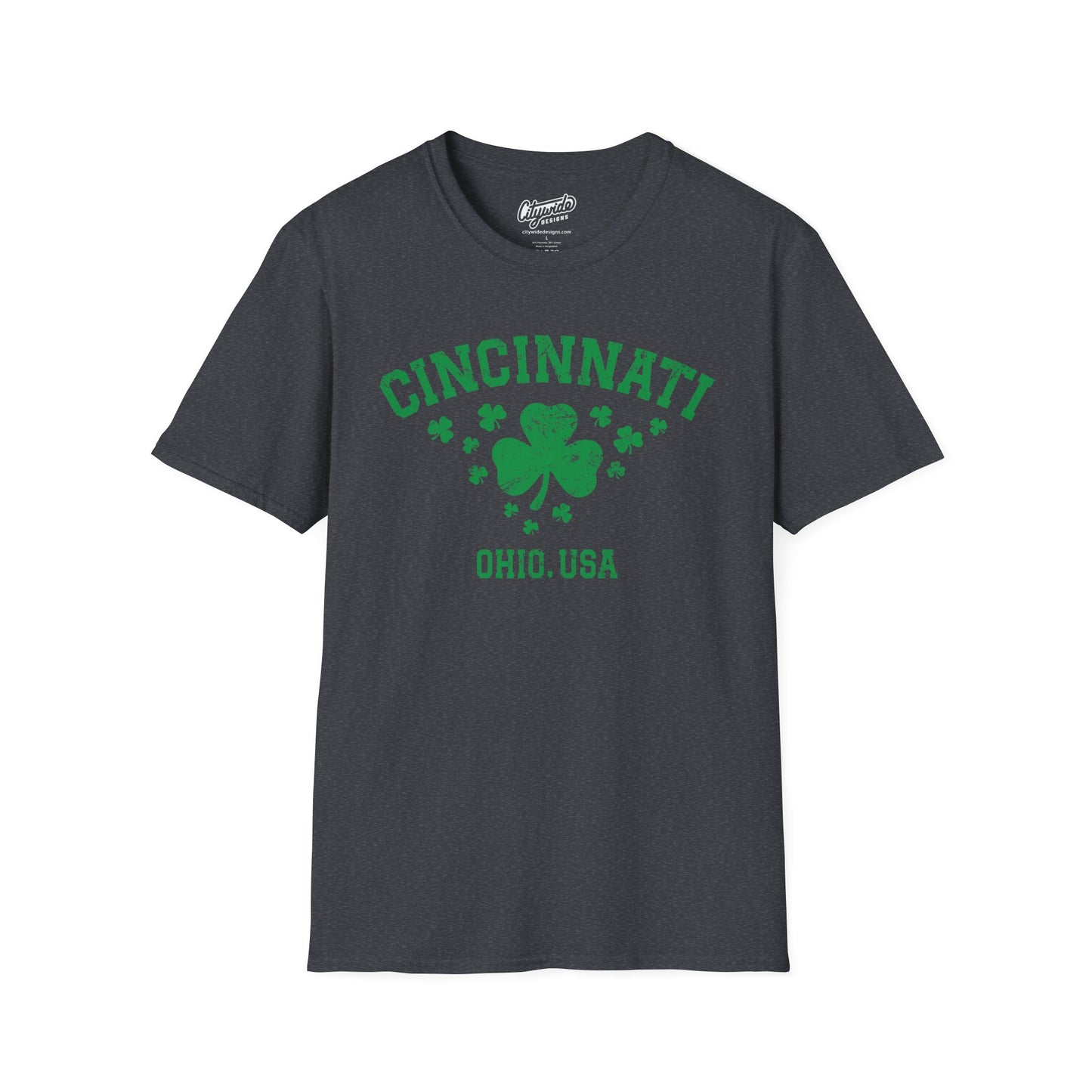 Cincinnati Breezy Shamrocks T-Shirt, A St. Patricks Day Must!