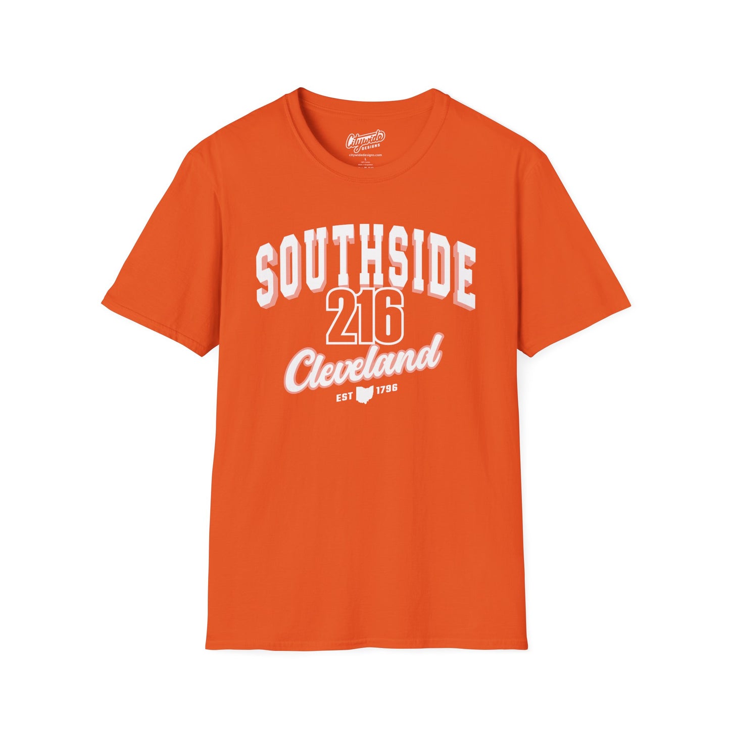 216 Area Code T-Shirt – Cleveland Southside Style Tee