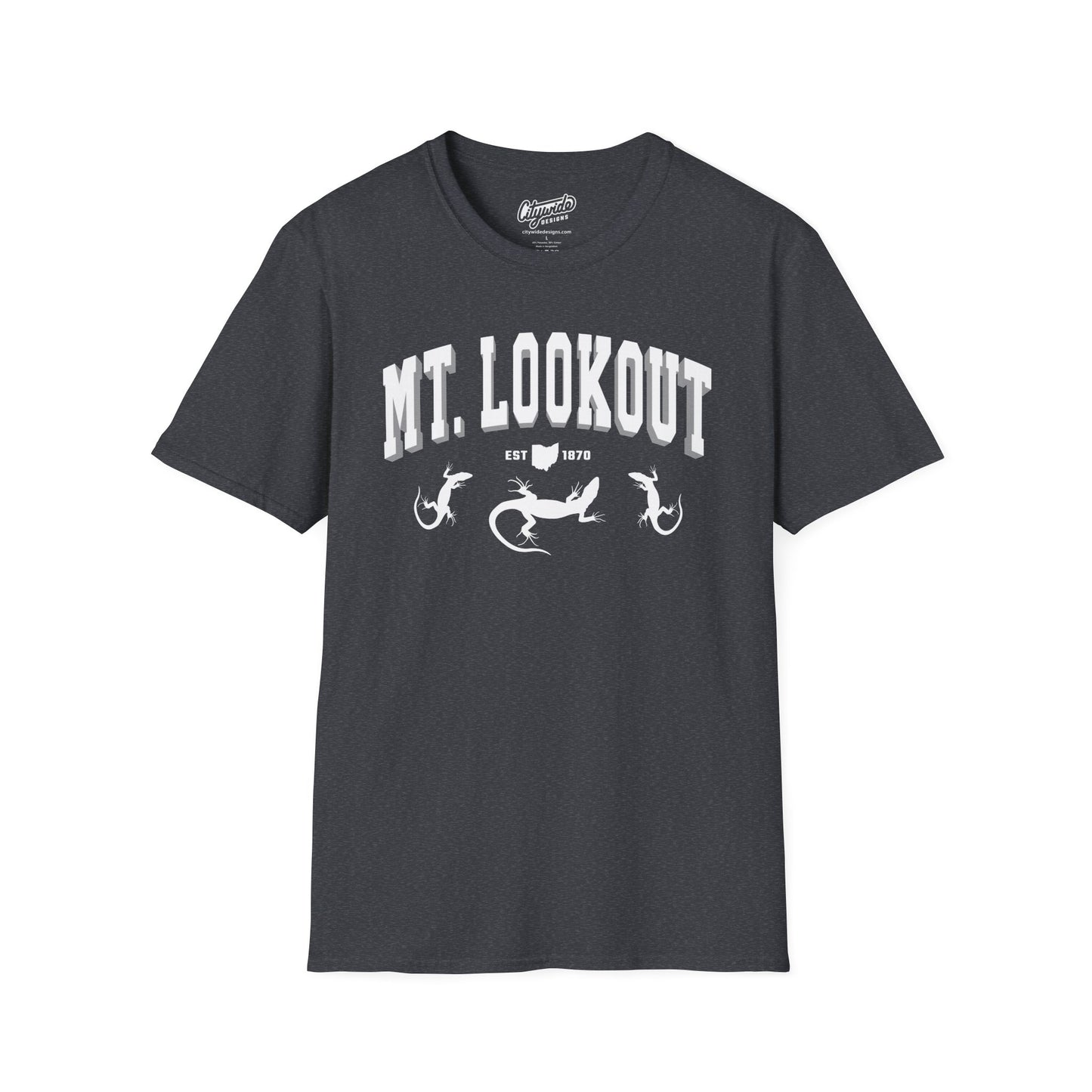 Mt. Lookout Cincinnati T-Shirt – Neighborhood Lizards Design