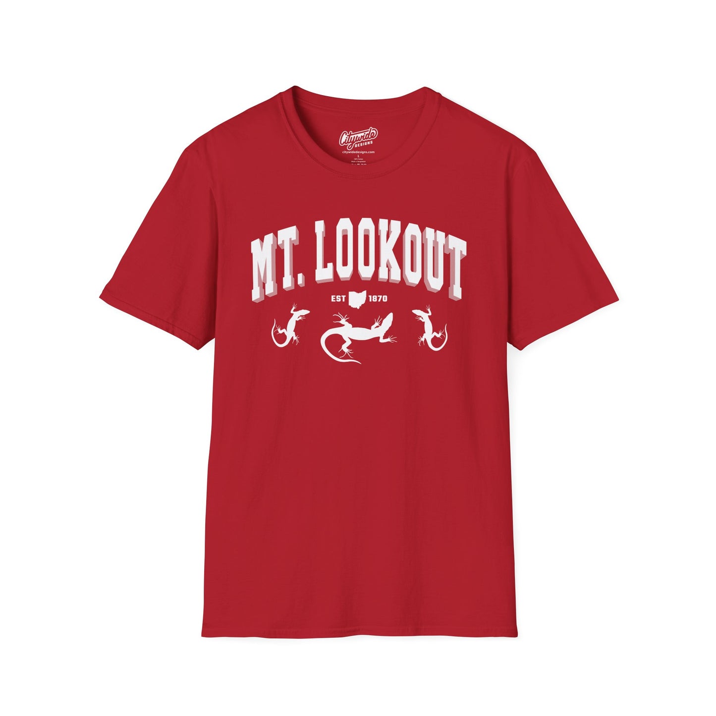 Mt. Lookout Cincinnati T-Shirt – Neighborhood Lizards Design