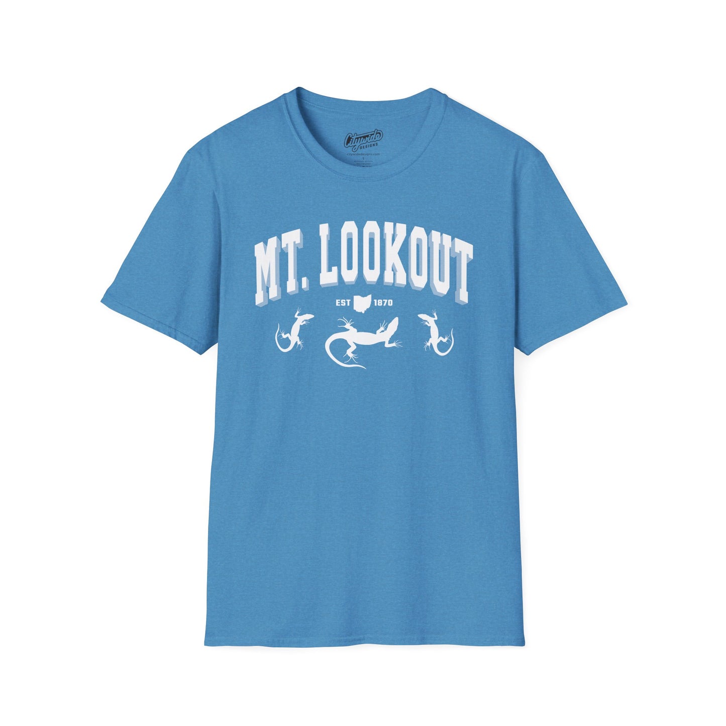 Mt. Lookout Cincinnati T-Shirt – Neighborhood Lizards Design