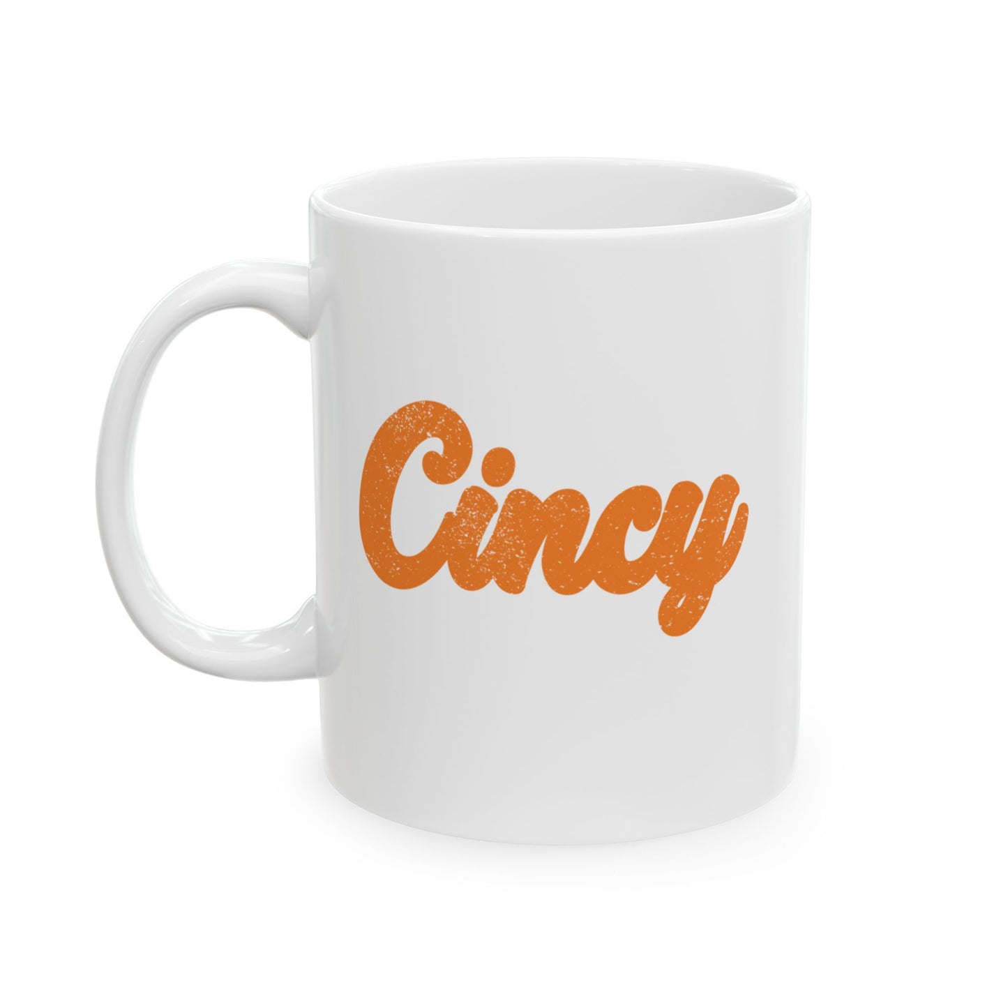 Cincy Grunge Style Ceramic Mug – Retro Coffee Cup (11oz, 15oz)