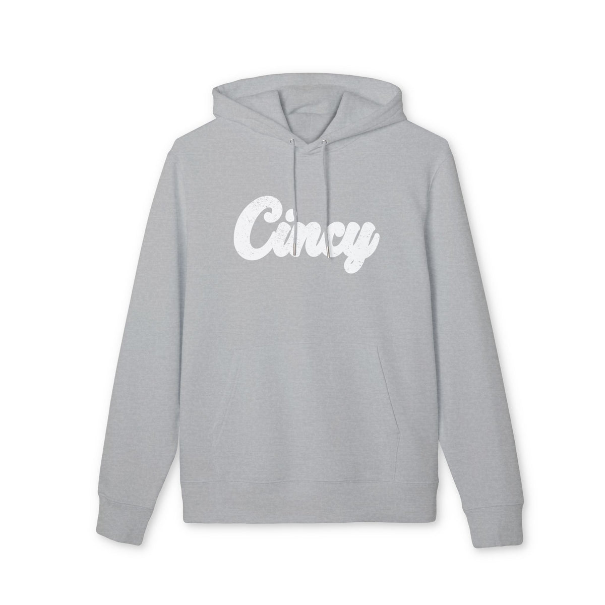Cincy Script Hoodie — Minimal Pullover Sweatshirt