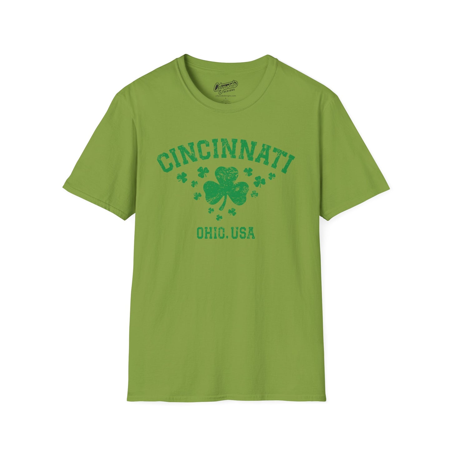 Cincinnati Breezy Shamrocks T-Shirt, A St. Patricks Day Must!