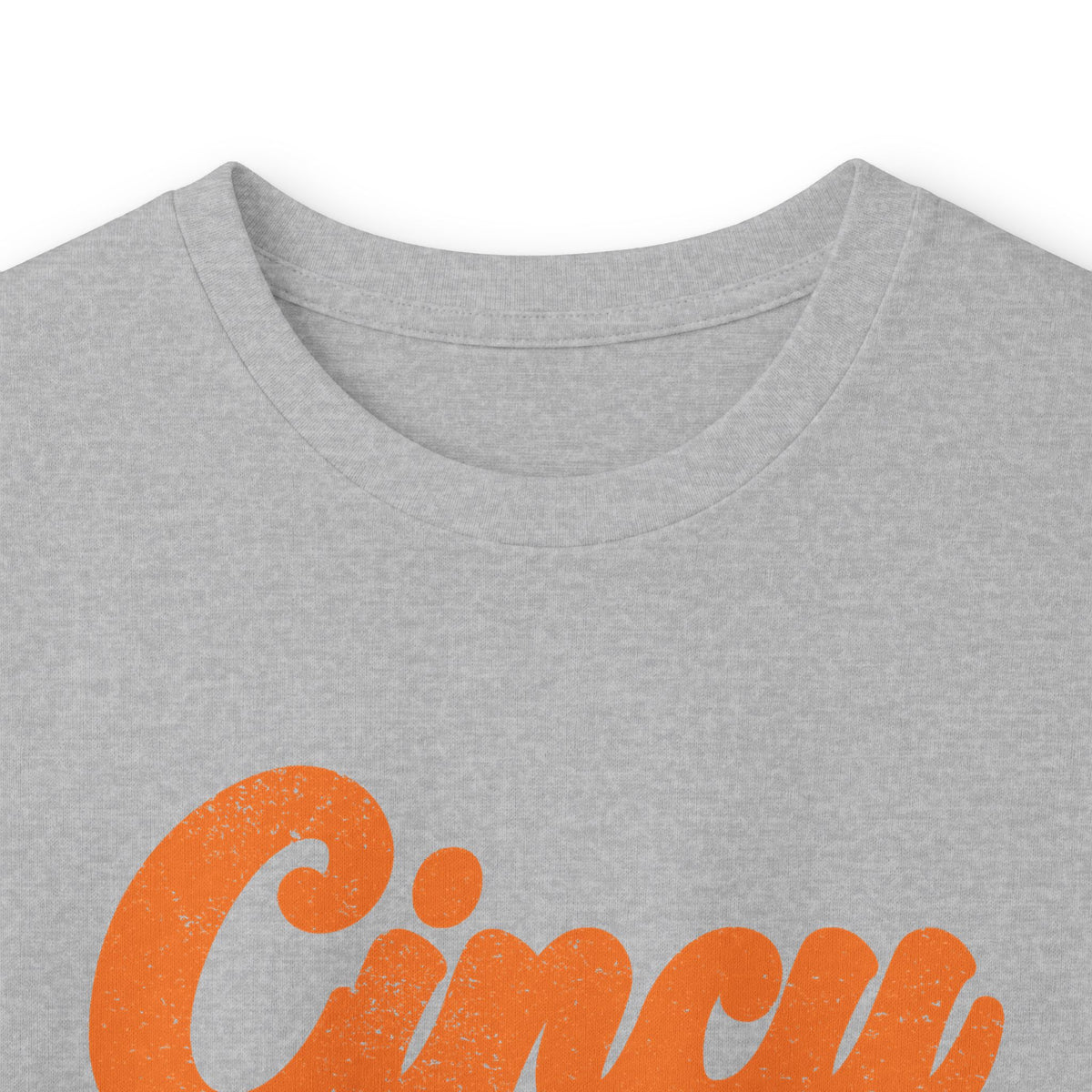 Cincy Script Long Sleeve Tee — Retro Cincinnati City Pride Shirt