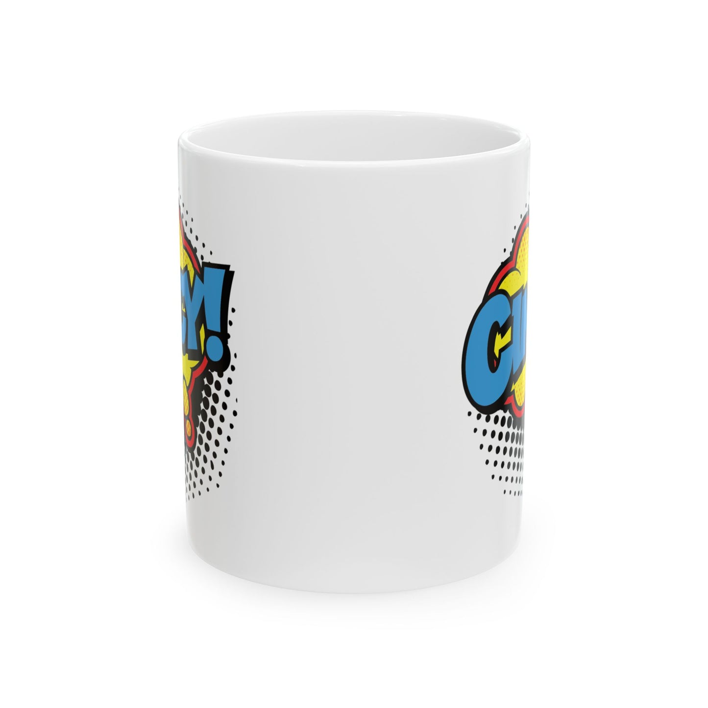 Cincy Comic Pop Art Ceramic Mug – Retro Coffee Cup (11oz, 15oz)