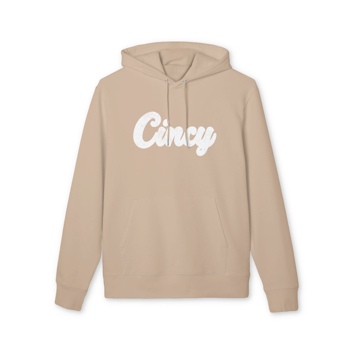 Cincy Script Hoodie — Minimal Pullover Sweatshirt