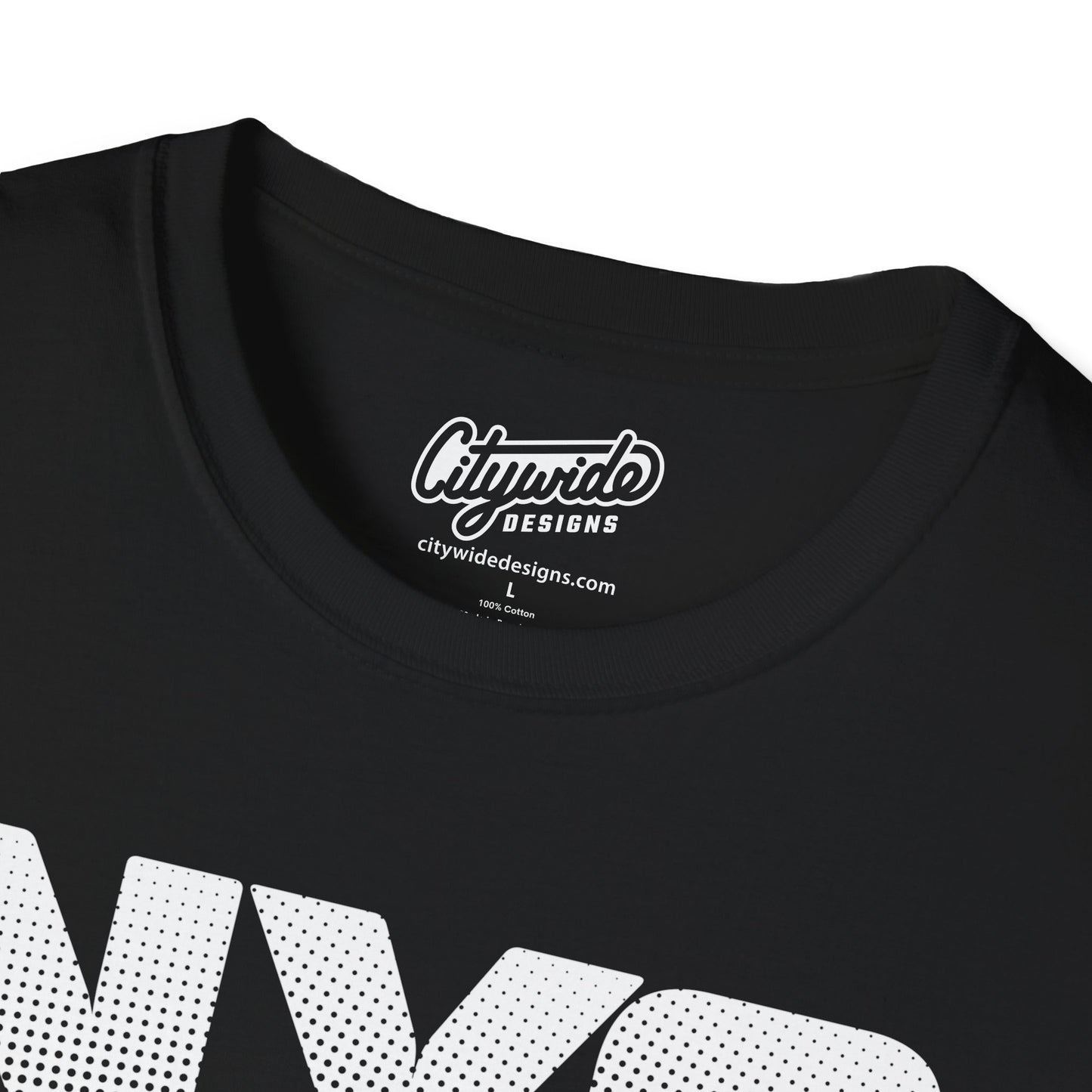 NYC Pop Art Graphic Tee Design Using Halftone Effect