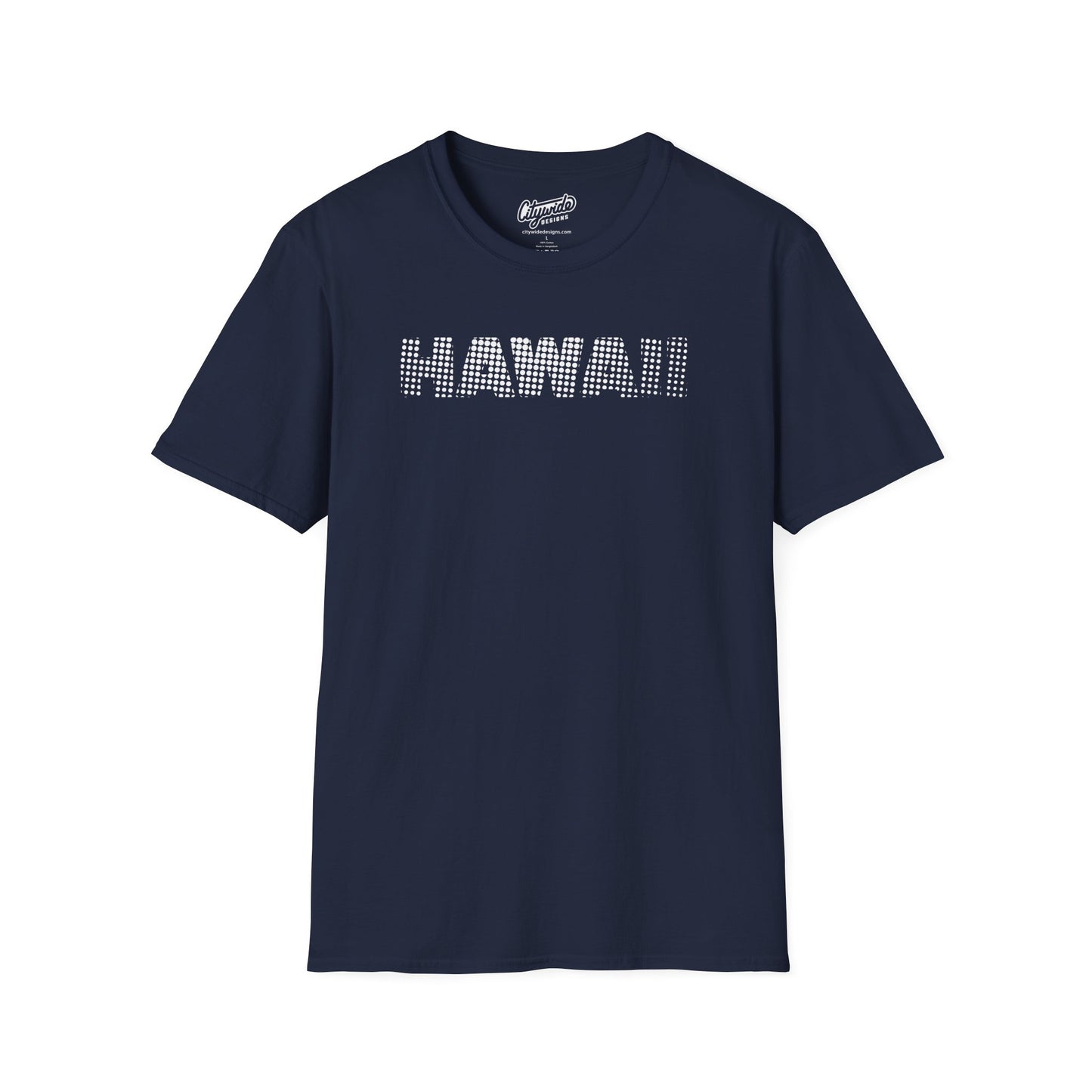 Hawaii Halftone Dots, Pop Art Graphic T-Shirt Design