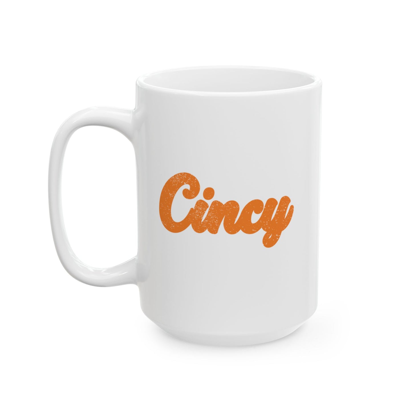 Cincy Grunge Style Ceramic Mug – Retro Coffee Cup (11oz, 15oz)
