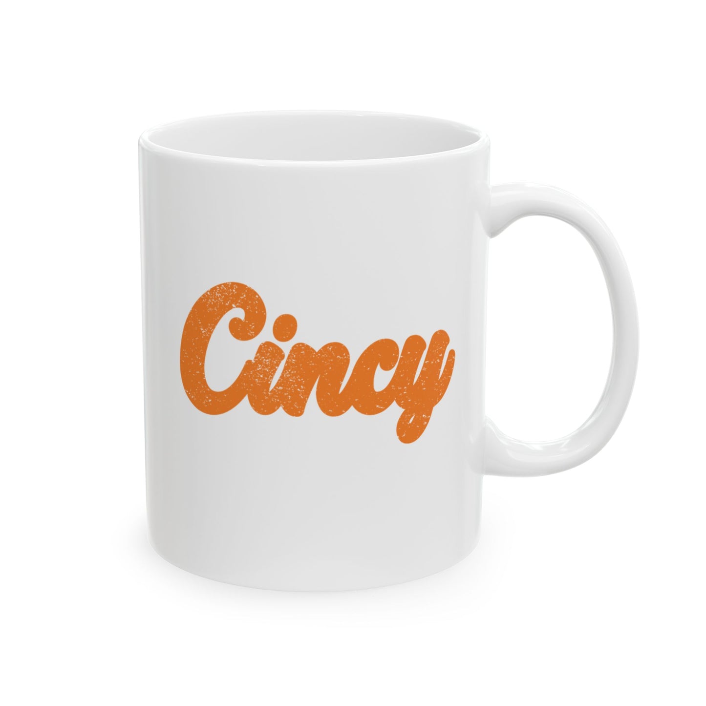 Cincy Grunge Style Ceramic Mug – Retro Coffee Cup (11oz, 15oz)