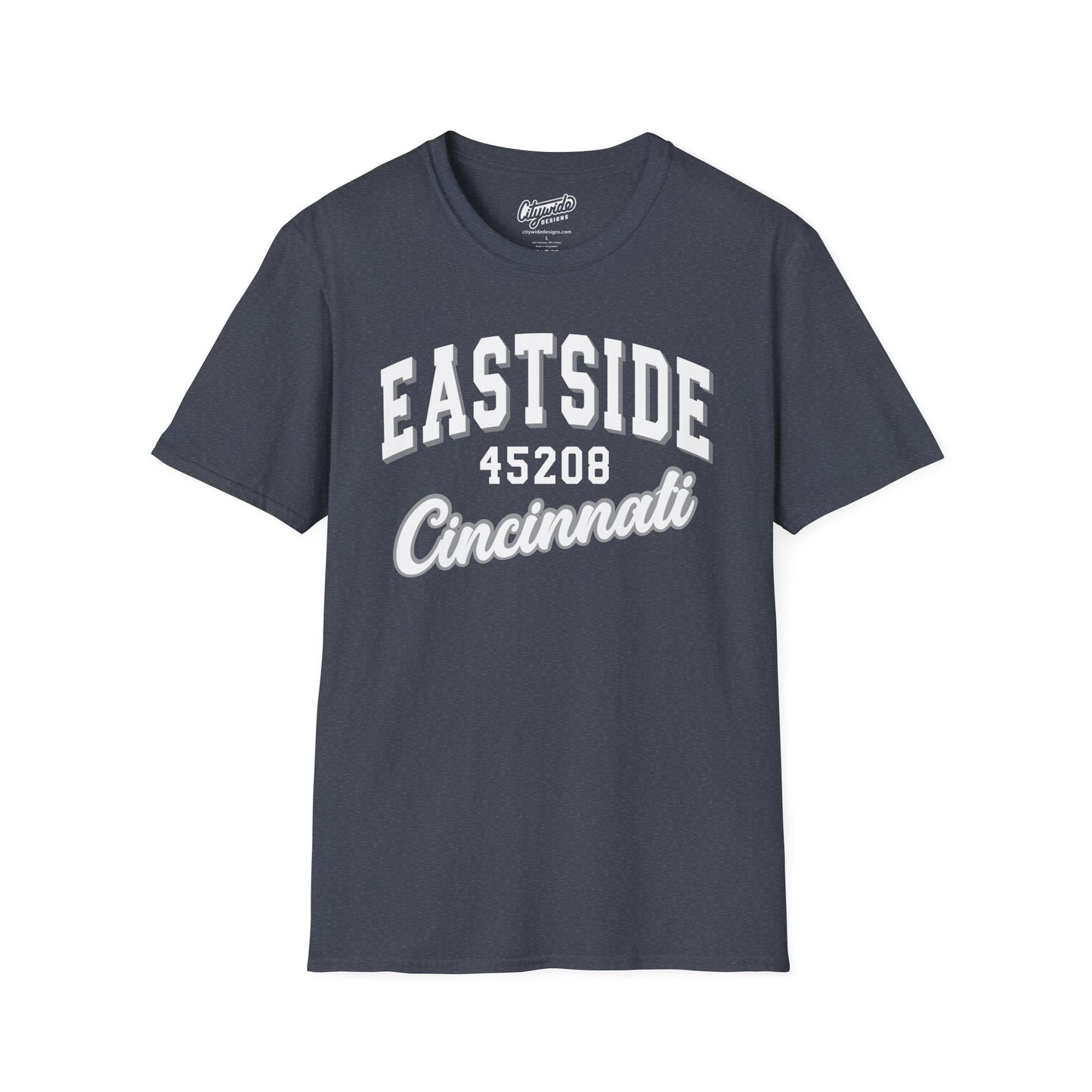 Cincinnati Eastside 45208 T-Shirt – Hyde Park Zip Code Tee