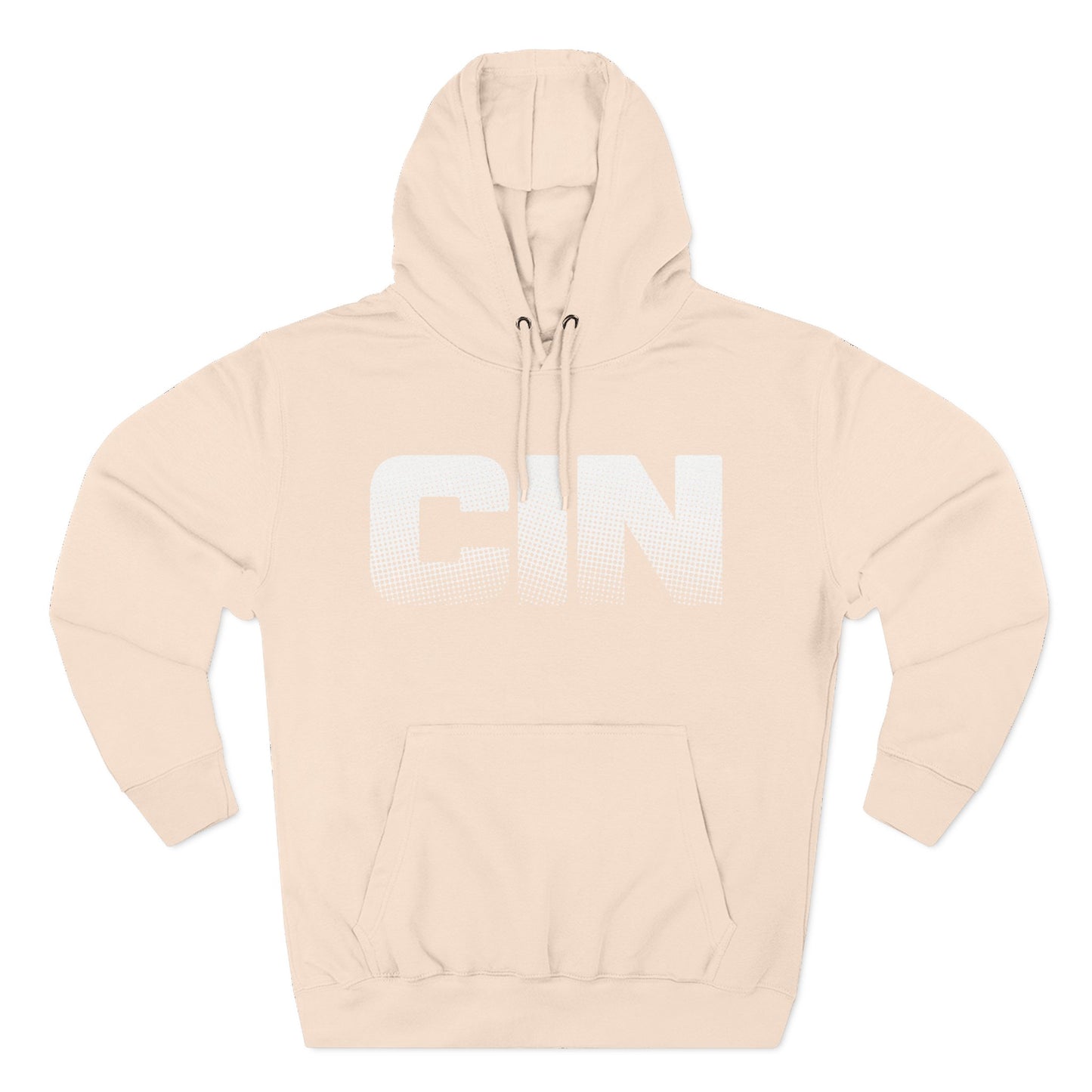 CIN Fade Hoodie — Minimalist Graphic Pullover