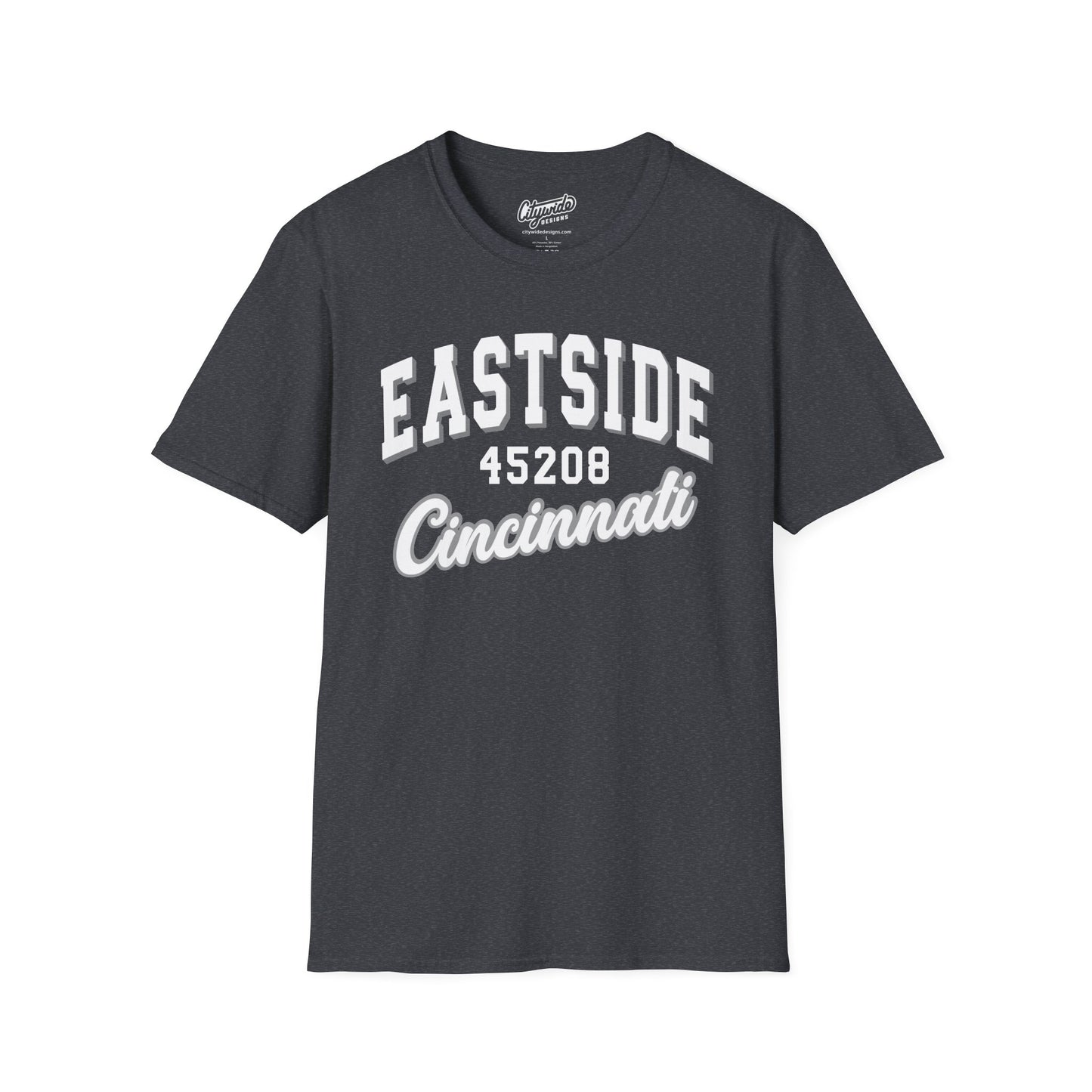 Cincinnati Eastside 45208 T-Shirt – Hyde Park Zip Code Tee