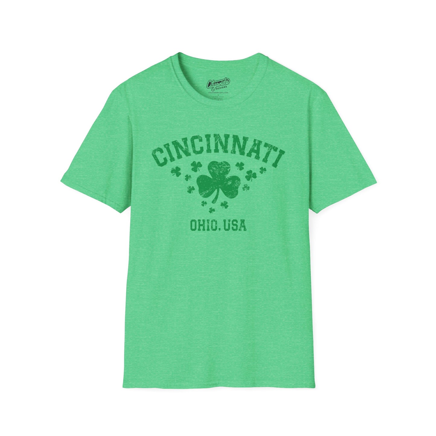 Cincinnati Breezy Shamrocks T-Shirt, A St. Patricks Day Must!