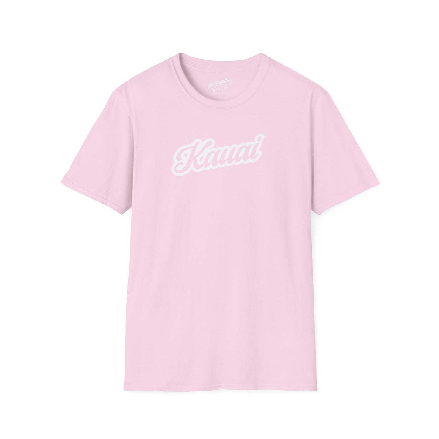 Kauai, HI Classic Script Text Stylish T-Shirt