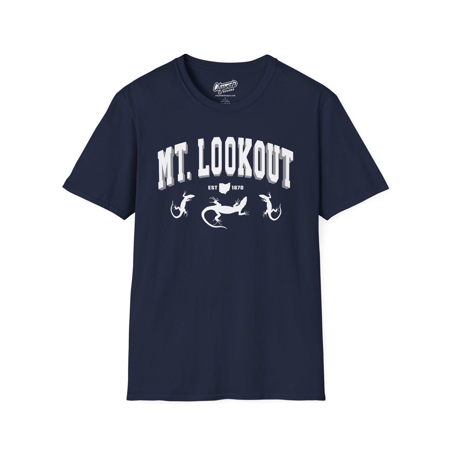 Mt. Lookout Cincinnati T-Shirt – Neighborhood Lizards Design