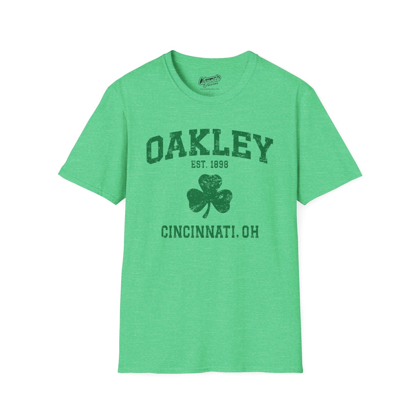 Oakley Cincinnati Shamrock T-Shirt Neighborhood Pride Tee