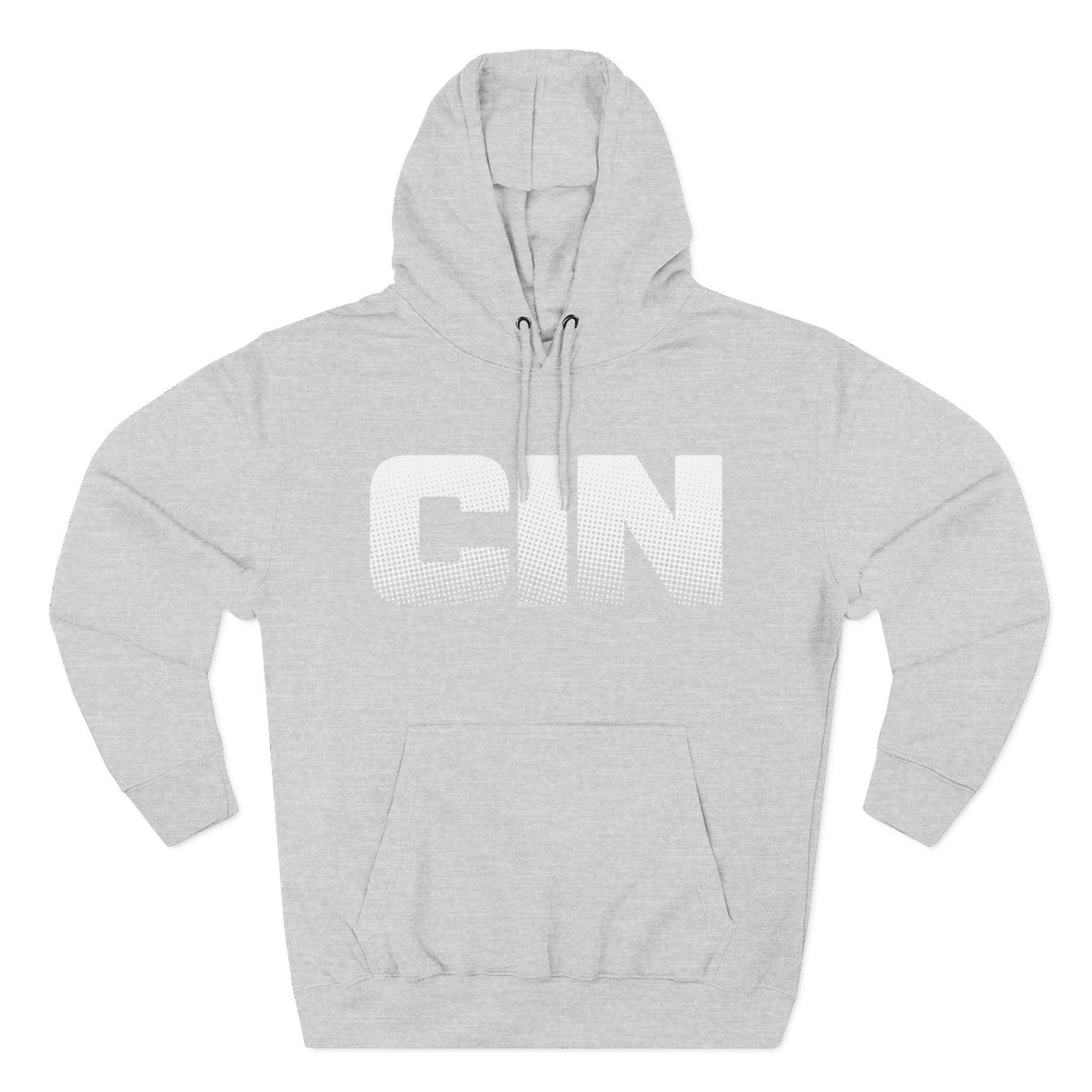 CIN Fade Hoodie — Minimalist Graphic Pullover