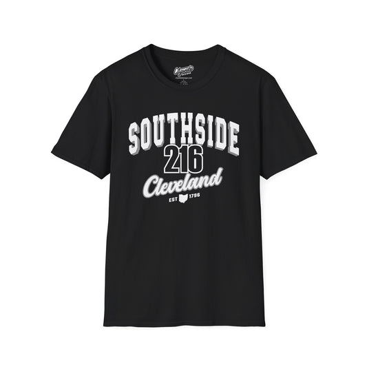 216 Area Code T-Shirt – Cleveland Southside Style Tee