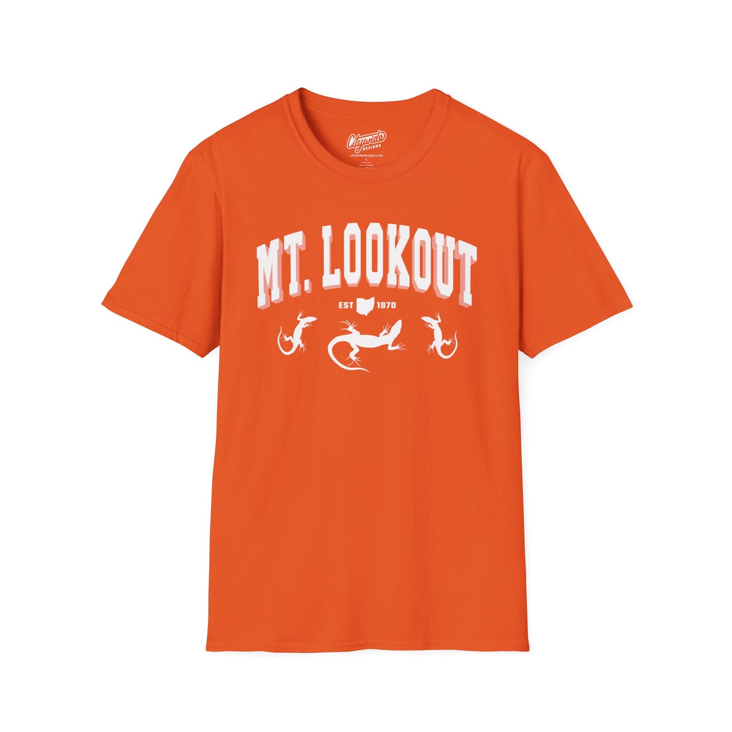 Mt. Lookout Cincinnati T-Shirt – Neighborhood Lizards Design
